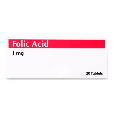 Folic Acid 1 mg 20 Tablet