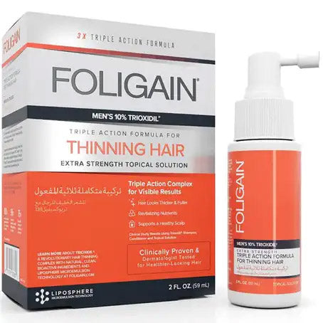 Foligain Formula Thinning Hair For Men 0% Trioxidil 59ml