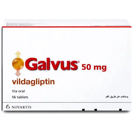 Galvus 50 mg Tablet 56 Pcs