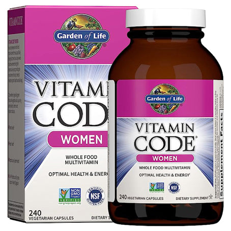 Garden of Life Vitamin Code Women Multivitamin - 240 Capsules