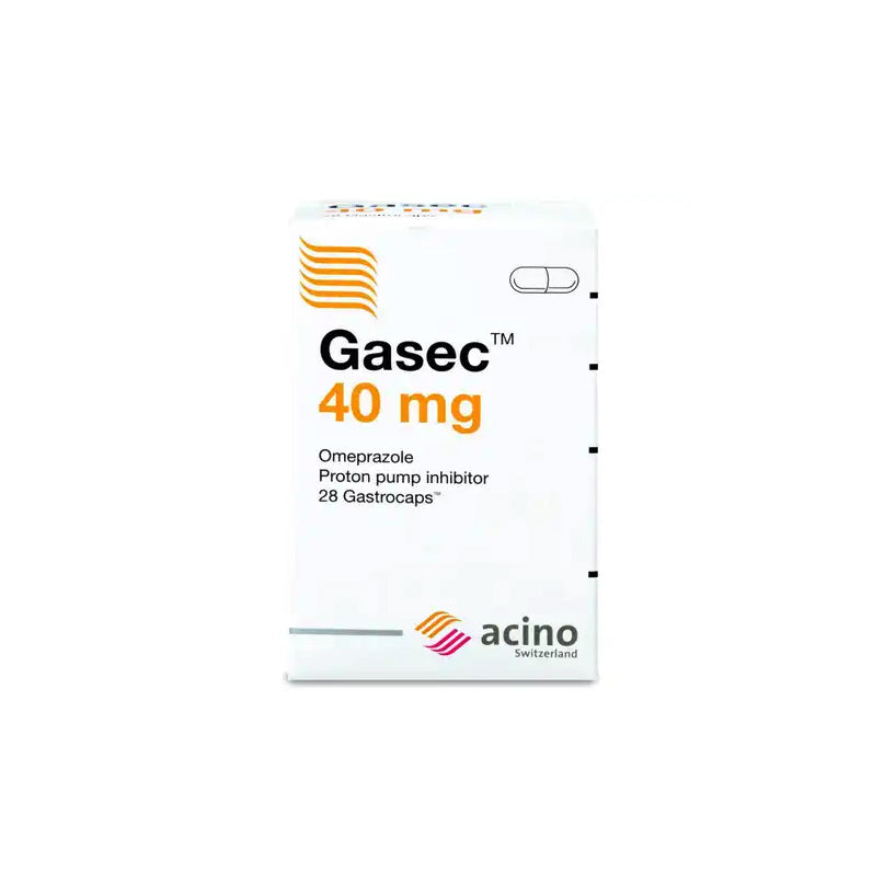 Gasec 40 mg Capsule 28 Pcs