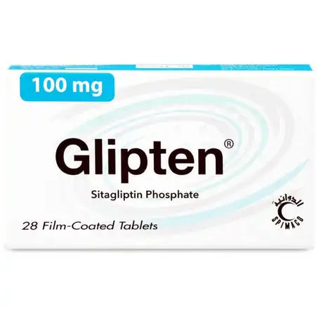 Glipten 100 mg Tablet 28 Pcs