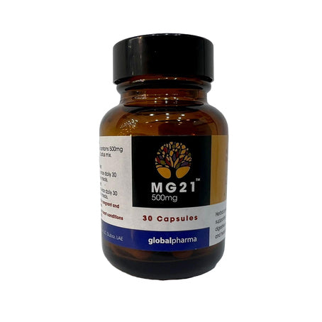 Globalpharma MG21 500 mg Myrrh + Costus - 30 Capsules