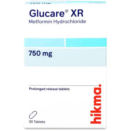 Glucare XR 750 mg 30 Tablet