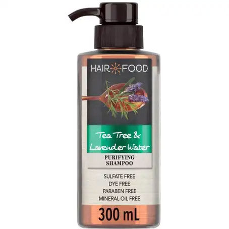 Hair Food Shampoo - Tea Tree & Lavender Water - 300ml