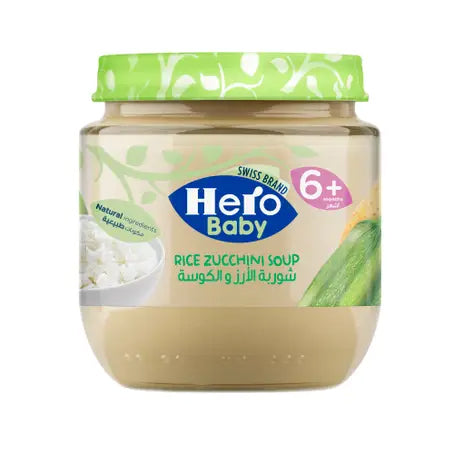 Hero Baby Rice &amp; Zucchini Soup (125g, 12C)