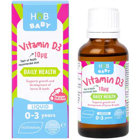 Holland And Barrett Baby Vitamin D3 Drops 30 ml New Born