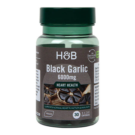 Holland And Barrett Black Garlic 6000 mg 30 Capsules