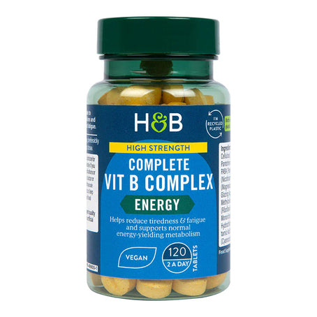 Holland And Barrett High Strength Vitamin B Complex 120 Tablets