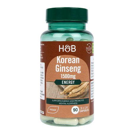 Holland And Barrett Korean Ginseng 1500 mg 90 Tablets