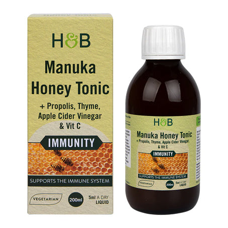 Holland And Barrett Manuka Honey Tonic, Propolis &amp; Vitamin C 200 ml Liquid