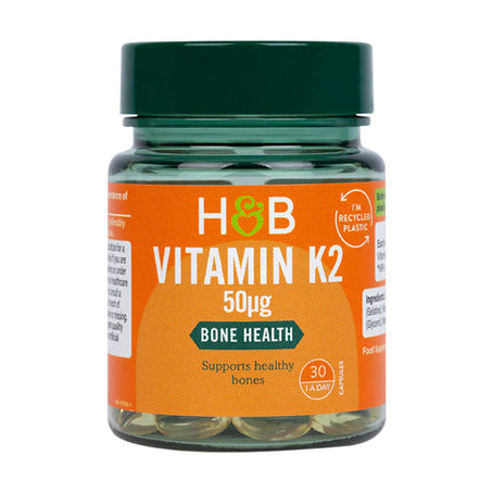 Holland And Barrett Vitamin K 50 Mcg 30 Capsules