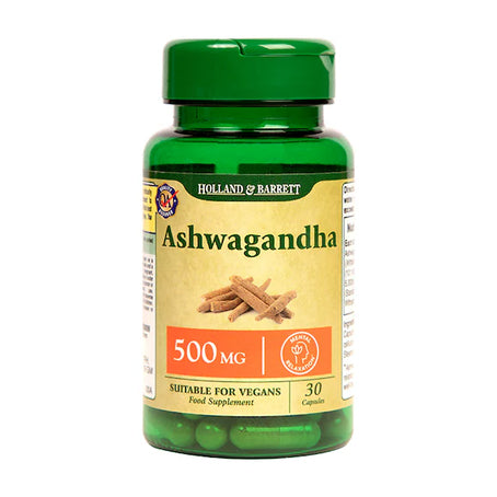 Holland and Barrett Ashwagandha 500 mg - 30 Capsules