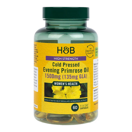 Holland and Barrett Evening Primrose Oil 1500 mg & Vitamin B6 For Women - 60 Capsules