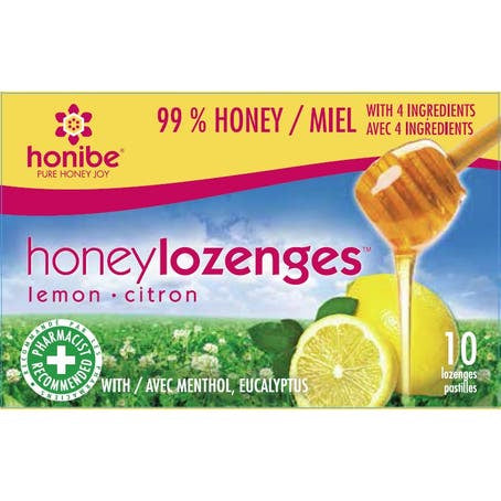 Honibe Honey Lozenges Vitamin C and Orange 10 Lozenge