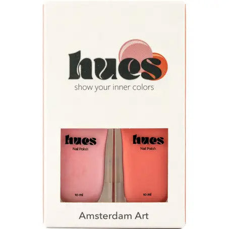 Hues Nail Polish Amsterdam 2x10ml