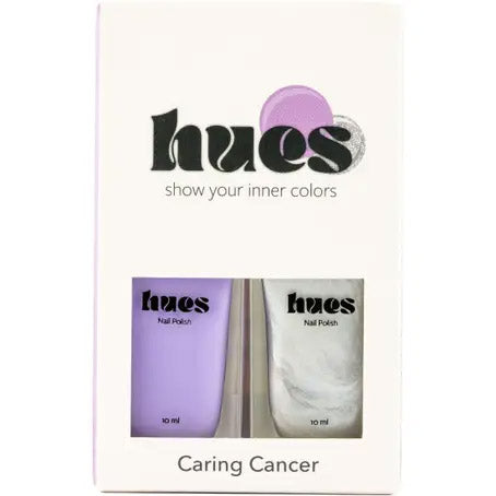 Hues Nail Polish Cancer 2x10ml