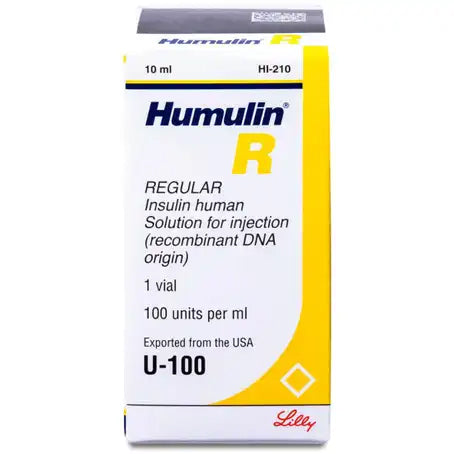 Humulin-R 100 IU Vial