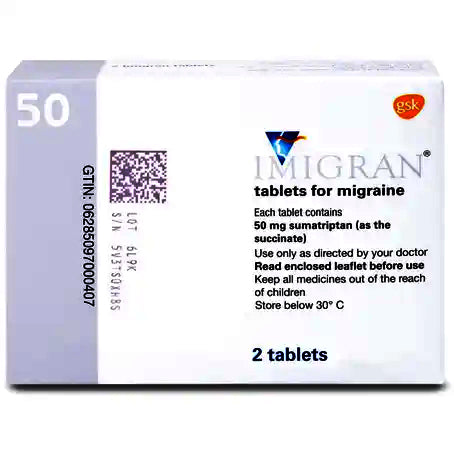 Imigran 50 mg Tablets