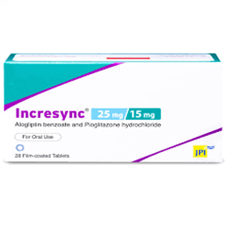 Incresync 25 by 15 Mg 28 Tablet