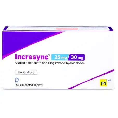 Incresync 25 by 30 Mg 28 Tablet