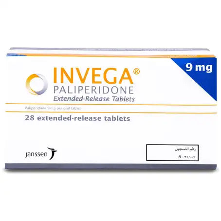 Invega 9 mg Tablet 28 Pcs