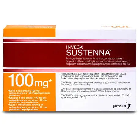 Invega Sustenna Vial 100 mg