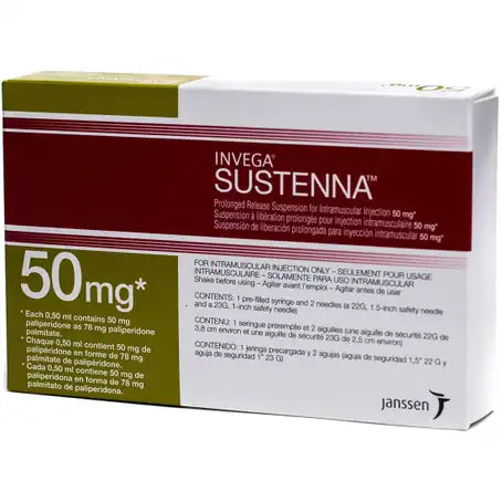 Invega Sustenna Vial 50 mg