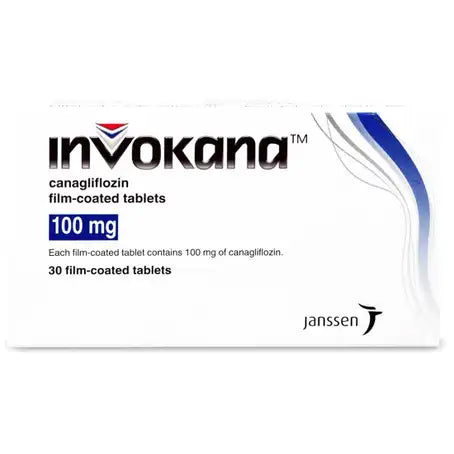 Invokana Tablets 100 mg 30 Tablets