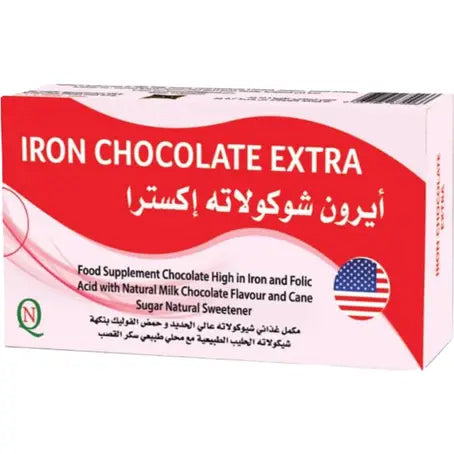 Iron Chocolate Extra 30 Chewable Tablets