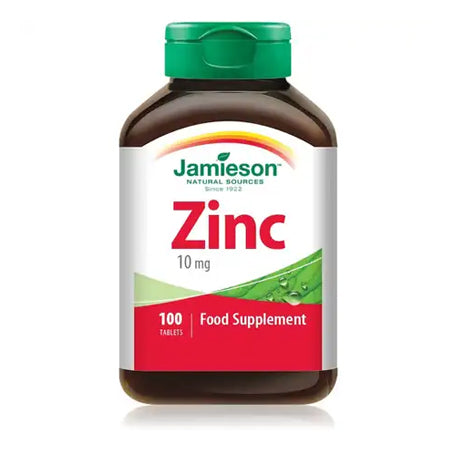 Jamieson Zinc 10 mg 100 Tablets