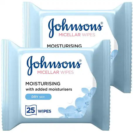 Johnson Wipes (25+1) Cleansing Dry Face