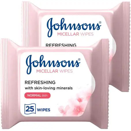 Johnson Wipes (25+1) Cleansing Normal Face