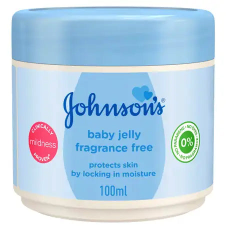 Johnson's Baby Jelly Fragrance Free (100 ml)