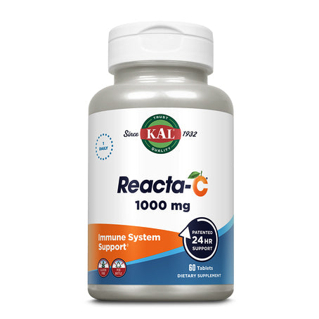 Kal Reacta-C 1000 mg with Bioflavonoids 60 Tablets