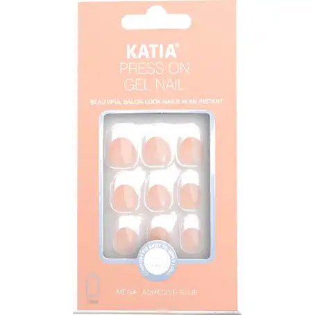 Katia Gorgeous Press On Nails Beige French 29