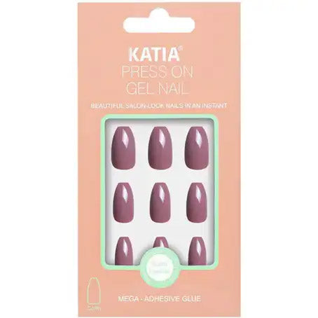 Katia Gorgeous Press On Nails Cof. Dark Nude 5