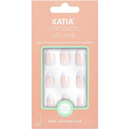 Katia Gorgeous Press On Nails Cof French 11