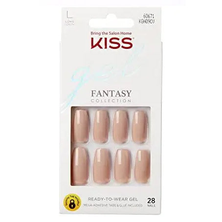 Kiss Gel Fantasy Nails Short Length - KGN09C