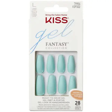 Kiss Gel Fantasy Sculpted Nails- Back It Up Kgfs02C 2S