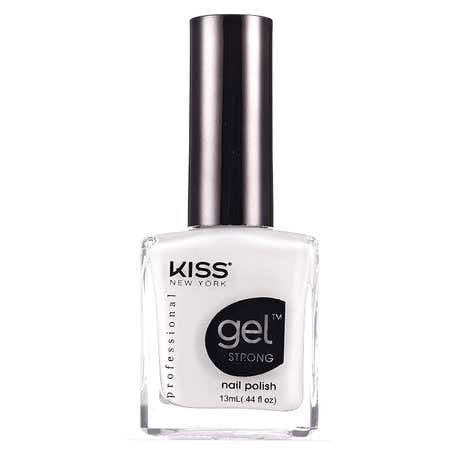 Kiss New York Gel Strong Nail Polish French White