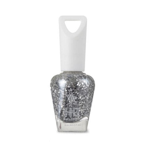 Kiss Ruby Kisses HD Nail Polish - Into The Future Silver Glitter