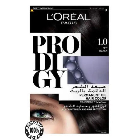 L'Oréal Prodigy Hair Coloring Obsidian - Black 1.0