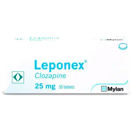 Leponex 25 mg Tablet 50 Pcs