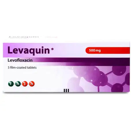 Levaquin 500 mg Tablet 5 Pcs