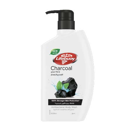 Lifebuoy Hand Wash Charcoal & Mint 500ml