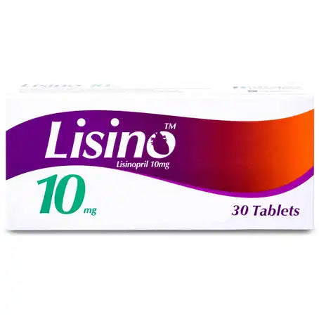 Lisino 10 mg Tablet 30 Pcs