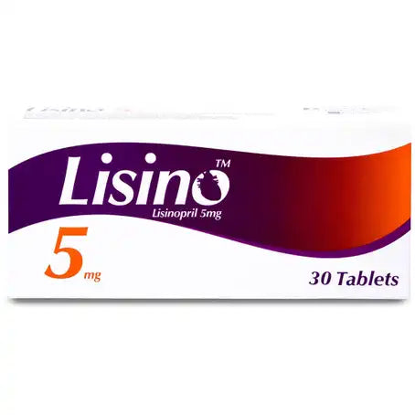 Lisino 5 mg Tablet 30 Pcs