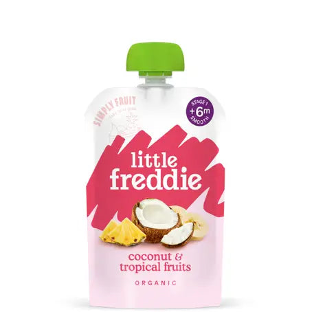 Little Freddie Organic Puree Coconut & Tropical Fruits 100g