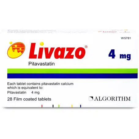 Livazo 4mg 28 Tablets